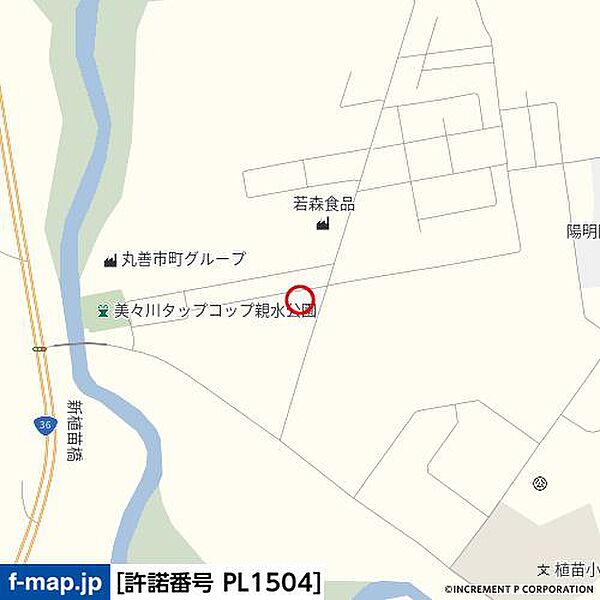 地図を拡大表示