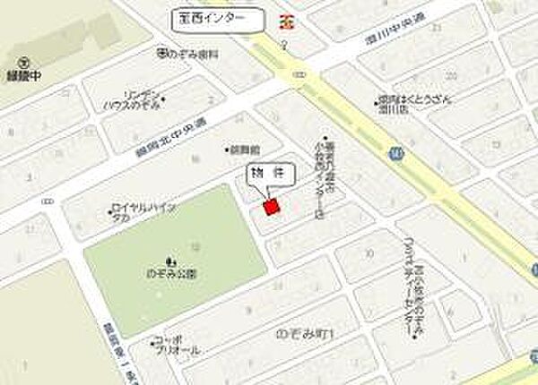 地図を拡大表示
