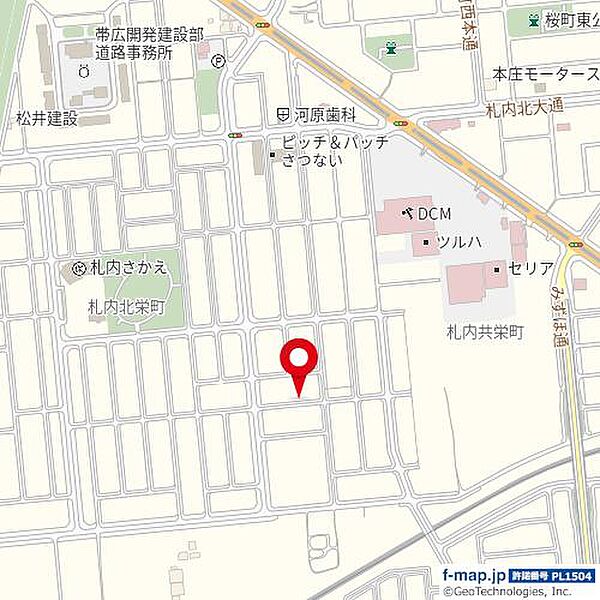 地図を拡大表示