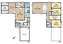 美園築浅一戸建 4SLDKの間取り