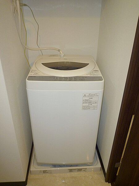 画像13:洗濯機置き場