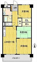 シーサイドコーポラス西宮 304 ｜ 兵庫県西宮市西波止町6-33（賃貸マンション3LDK・3階・70.40㎡） その2