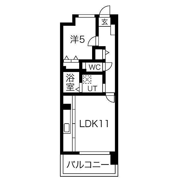 THE　MUSE栗山 305｜兵庫県姫路市栗山町(賃貸マンション1LDK・3階・42.10㎡)の写真 その2