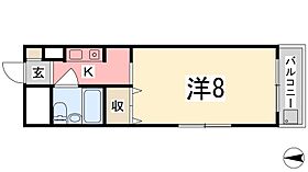 ロッキーコート太子 401 ｜ 兵庫県揖保郡太子町沖代（賃貸マンション1K・4階・21.01㎡） その2