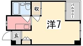 カンフォート花北 503 ｜ 兵庫県姫路市西中島（賃貸マンション1R・3階・23.73㎡） その2