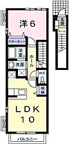 アンフィニ・Ｓ 204 ｜ 兵庫県姫路市飾磨区今在家６丁目（賃貸アパート1LDK・2階・42.37㎡） その2