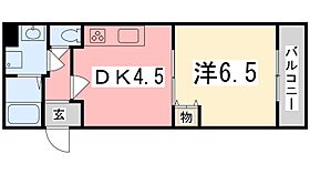 東雲Ｋマンション 305 ｜ 兵庫県姫路市東雲町５丁目（賃貸マンション1DK・3階・29.98㎡） その2