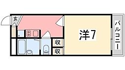 間取図画像 1K