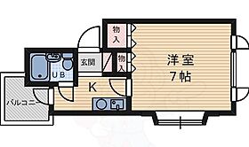 大阪府高槻市天川新町（賃貸アパート1K・2階・20.00㎡） その2