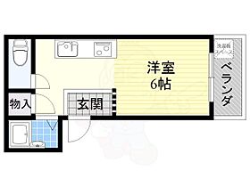 大阪府高槻市南芥川町（賃貸マンション1K・4階・21.00㎡） その2