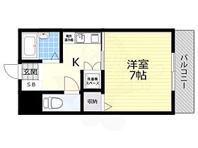 大阪府高槻市奈佐原２丁目（賃貸マンション1K・5階・22.09㎡） その2