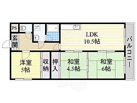 大阪府高槻市氷室町１丁目2番7号（賃貸マンション3LDK・3階・60.00㎡） その2