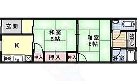 大阪府高槻市明野町（賃貸アパート2K・1階・33.00㎡） その2