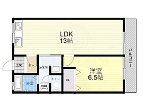 大阪府高槻市寿町３丁目（賃貸マンション1LDK・2階・45.00㎡） その2