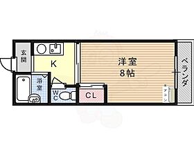 京都府乙訓郡大山崎町字大山崎小字鏡田（賃貸マンション1K・2階・22.80㎡） その2