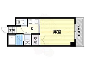 大阪府高槻市緑町（賃貸マンション1K・3階・24.51㎡） その2