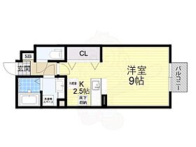 大阪府高槻市城西町5番16号（賃貸アパート1R・1階・30.30㎡） その2