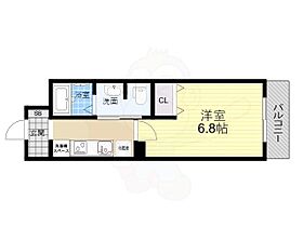 大阪府高槻市古曽部町２丁目（賃貸マンション1K・8階・23.08㎡） その2