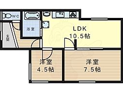 🉐敷金礼金0円！🉐東海道・山陽本線 高槻駅 バス24分 柱本下車...