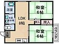 オークヴィラ1号4階6.2万円