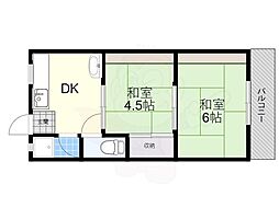 上中条ハイツ 2階