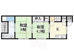 西畑ハイツ 1階