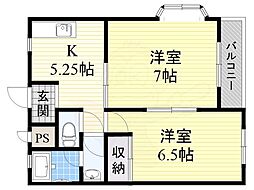 津之江パークハイツ 4階