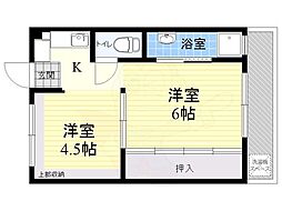 ビレッジハウス服部 2階