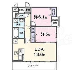 ブリオ安満 A棟 1階/-