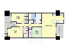 ミリカ・テラス2街区 3LDKの間取図画像