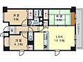 クレールハイム4階8.5万円