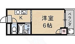 ハイツエレガンス 1Kの間取図画像