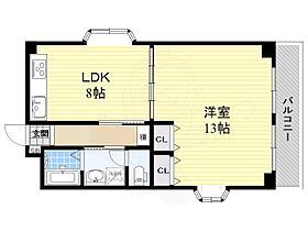 ハイネスキタノ 302 ｜ 大阪府大阪市住吉区我孫子５丁目（賃貸マンション1LDK・3階・48.00㎡） その2