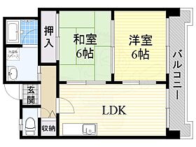 ルミエール住吉  ｜ 大阪府大阪市住吉区南住吉２丁目23番12号（賃貸マンション2LDK・3階・50.58㎡） その2