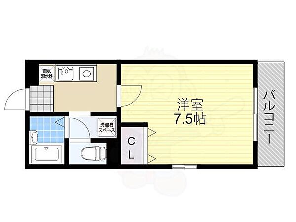 グレイス阪南 202｜大阪府大阪市阿倍野区阪南町３丁目(賃貸マンション1K・2階・23.68㎡)の写真 その2