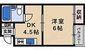 桃井マンション 305 ｜ 大阪府大阪市阿倍野区阪南町３丁目（賃貸マンション1DK・3階・25.00㎡） その2