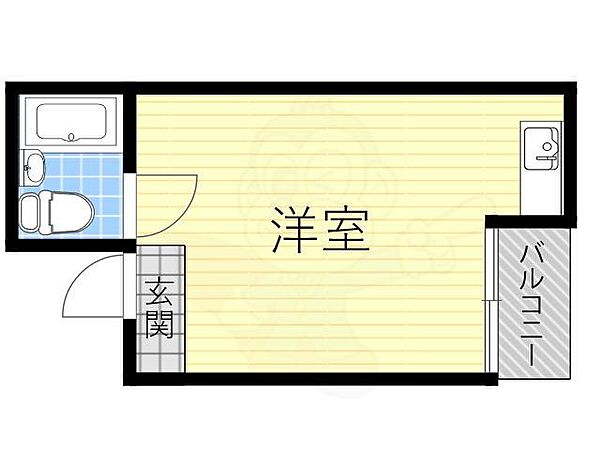 プレアール長居公園3 ｜大阪府大阪市住吉区長居３丁目(賃貸マンション1R・3階・12.67㎡)の写真 その2