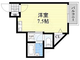 ラシーヌ山坂 601 ｜ 大阪府大阪市東住吉区山坂５丁目（賃貸マンション1R・6階・21.12㎡） その2