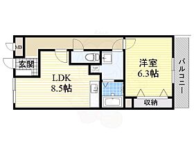 レフィナードSY  ｜ 大阪府大阪市東住吉区住道矢田６丁目4番16号（賃貸マンション1LDK・1階・40.32㎡） その2