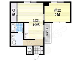 ベルドミール今川 201 ｜ 大阪府大阪市東住吉区田辺５丁目5番18号（賃貸マンション1LDK・2階・36.00㎡） その2