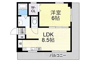 Heym T  ｜ 大阪府大阪市東住吉区駒川４丁目14番8号（賃貸マンション1LDK・4階・30.00㎡） その2