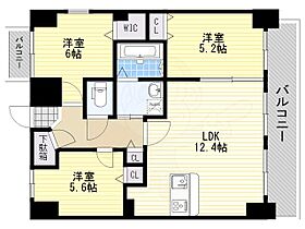 Zio8清水丘 401 ｜ 大阪府大阪市住吉区清水丘２丁目（賃貸マンション3LDK・4階・64.24㎡） その2