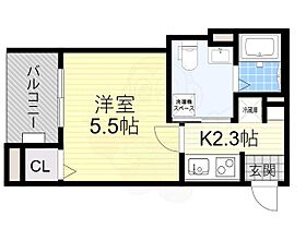 CRASTINE住吉大社  ｜ 大阪府大阪市住吉区墨江１丁目（賃貸アパート1K・3階・20.11㎡） その2