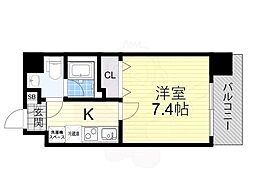 リアーレ北田辺 7階/-