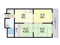 カワデンハイツ3 3階/-