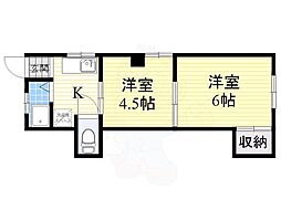 コーポ富士 1階/-