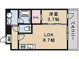 ハイフェンス山坂 2階