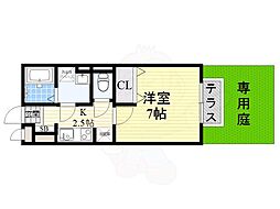 近鉄南大阪線 針中野駅 徒歩4分 1階/-