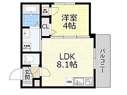 近鉄南大阪線 矢田駅 徒歩6分 3階/-