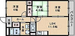 間取図画像 3LDK